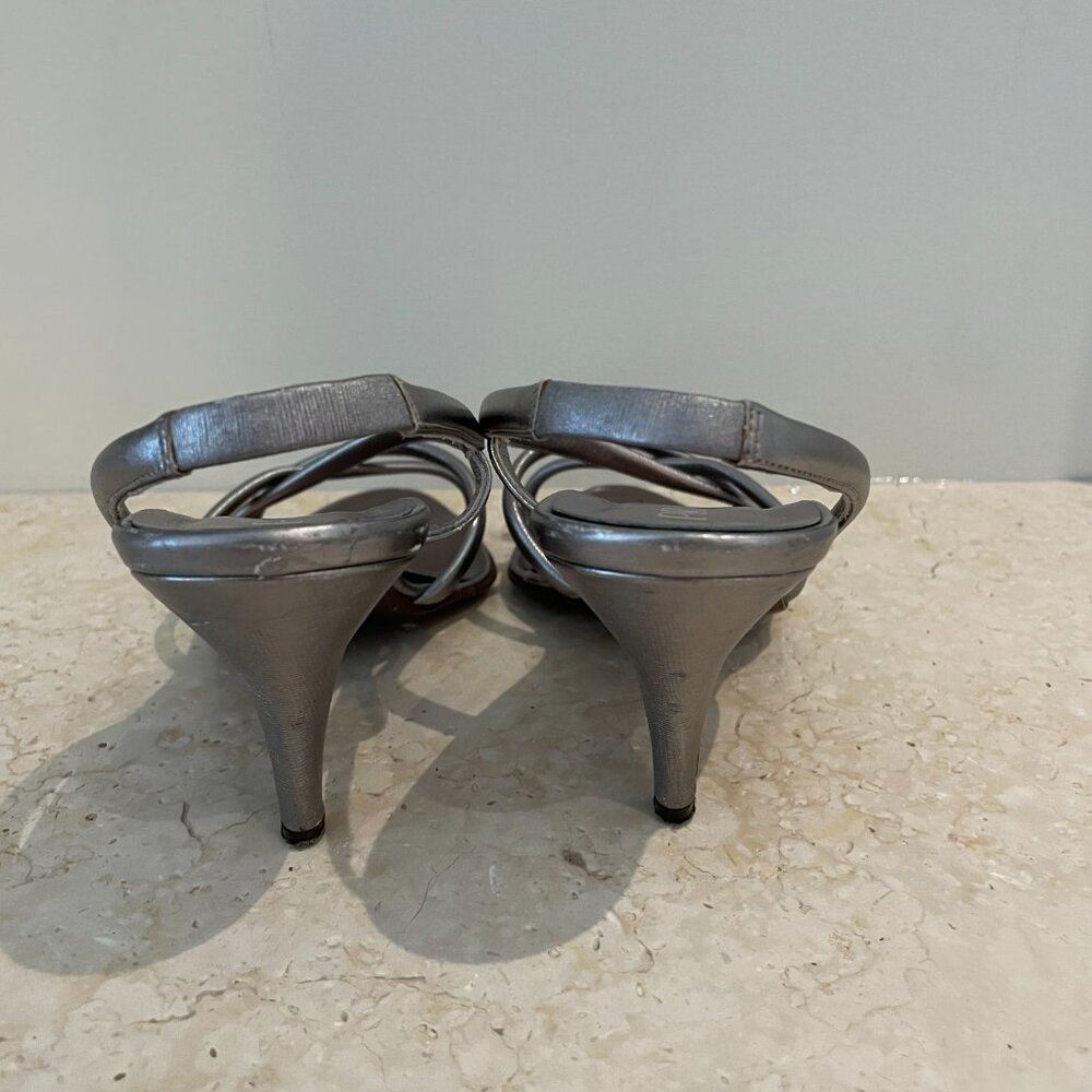 Vintage Prada Milano Leather Strappy Heels – Size 39 - Picture 2 of 4